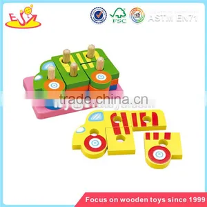 Wholesale High Quality Wooden Stacking Tower Blocks Toy Fashionable Kids Stacking Tower Blocks W13D039 thumbnail-6