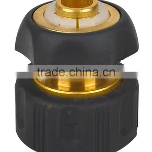 1/2" Brass Quick Connector With TPR Coated thumbnail-1