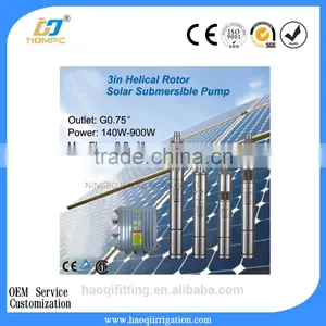36V 500W 3 Inch Helical Rotor Submersible Solar Powered Water Pump thumbnail-1