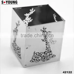 42122 Stainless Steel Candle Holder / Candle Cover thumbnail-1