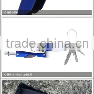 Mini Multi-function Pliers With Flashlight; Promotional Tool With LED; Mini Tool thumbnail-1