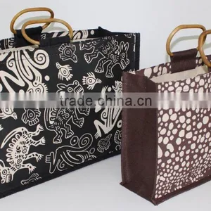 Laminated Canvas Tote Bag - Overall Animal Print - Customized as per the Requirement thumbnail-2
