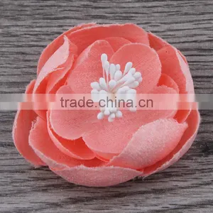 Mini Fabric Flower Clip for Kids Hair Accessories thumbnail-3