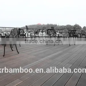 Dard Chocolate Termite Resistant Water Proof Strand Woven Bamboo Decking Flooring thumbnail-5