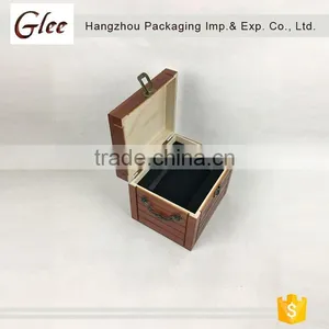 Wedding Gift Honorable Black Square Watch Wood Box thumbnail-5