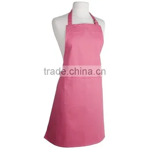 Custom Polycotton Plain Color Cooking Apron Kitchen Apron thumbnail-5