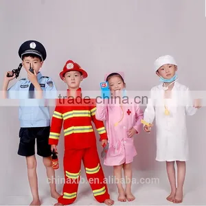 Medical Uniform for Kids, Wholesale Polyester,fireman Uniform for Children,policeman for Children thumbnail-1