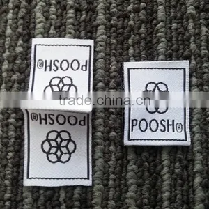 2017 Custom High Density Damask Neck Labels Woven Labels thumbnail-6