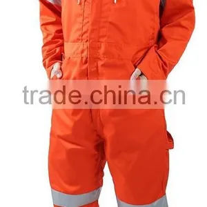 Mens 5M High Visibility Safety Overall Workwear Coveralls thumbnail-1