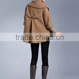 Best Selling Winter Women Cape Poncho Coats Competitive Price thumbnail-2