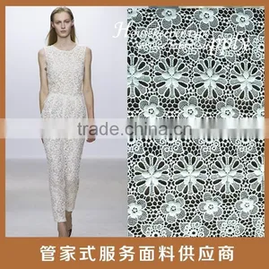Embroidered Fabric Dress Embroidery Swiss Voile Lace Embroidery Lace thumbnail-1