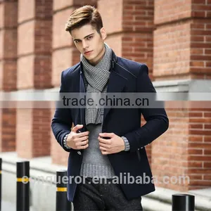 Fashion Wool Winter Coat Made to Measure Men Overcoat BCZ029 thumbnail-2