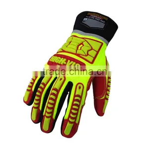 CE 4132 Rigging Working Oil and Gas High Impact Protective Work Gloves thumbnail-2