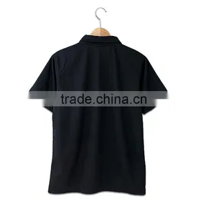 Black Polo t Shirt for Men,custom Polo Shirt Design thumbnail-4