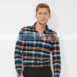 Men's Casual Long Sleeve High Quality Soft Flannel Shirt thumbnail-2