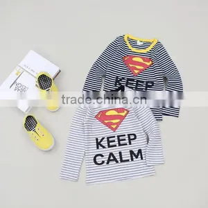 2016 High Quality Cotton Baby Wear Unique Children Long Sleeve t Shirt thumbnail-3