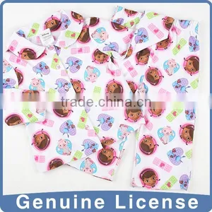 Fire Prevention Sleep Wear Patent Licensing Girls Pajamas Sleep Wear for Winter thumbnail-1