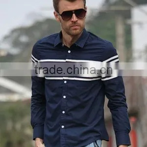 2013 Men Fashion Casual Cotton Shirt thumbnail-1