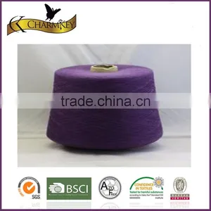High Quality Super Wash 70%wool and 30%polyester Blend Knitting Yarn Dyed on Cone thumbnail-1