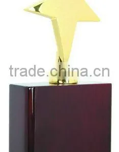 Wooden Star Trophy Award thumbnail-1
