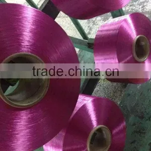 Heat Resistance Strong Ring Spun Dyed High Tenacity Polyester Yarn thumbnail-3