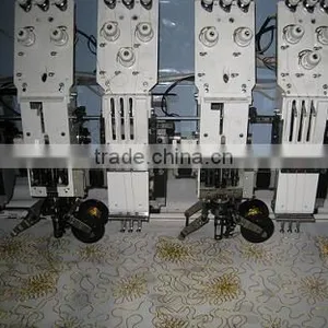 10heads Cording Coiling Beads Flat Computerized Embroidery Machine for Sale thumbnail-1