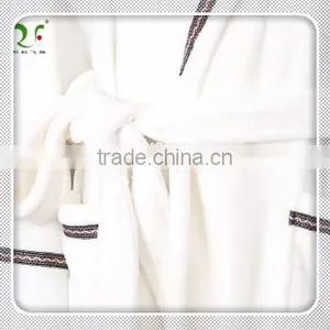 Customizd Design Logo Velvet Terry Bathrobe Spa Bathrobe High Quality thumbnail-4