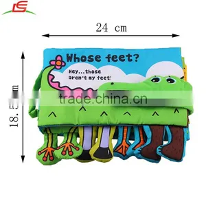 Baby Cloth Book Children Plush Educational Toys Developing Quiet Book thumbnail-5