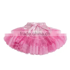 Kids Baby Girls Princess Dancewear Tutu Ruffle Chiffon Fluffy Pettiskirt Skirts thumbnail-6