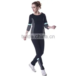 3/4 Sleeve Polyester Fabric for Women Sportswear Suit thumbnail-1