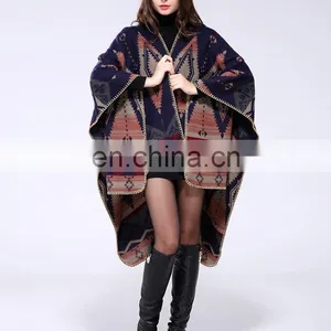 Europe And The United States Thickening Cashmere Scarf Shawl thumbnail-6