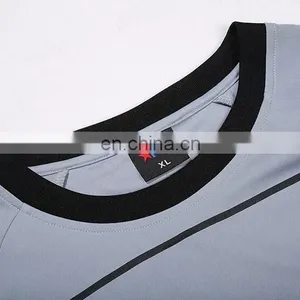 Printing Stripe Soccer Referee Shirt thumbnail-2
