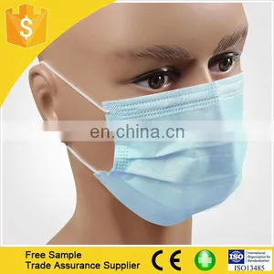Free Sample Surgical Face Mask Disposable Nonwoven Face Mask Earloop thumbnail-5