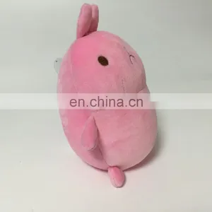 Stuffed Foam Beads Plush Soft Bunny Keychain With Sucker Toy thumbnail-3