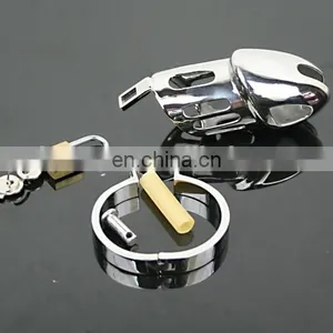 Medical 316 Stainless Steel Keyholder Chastity, Cock Cage Chastity Belts thumbnail-2