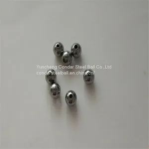 AISI 304 316 316L 420C 440C Drilled Stainless Steel Ball With Hole thumbnail-4