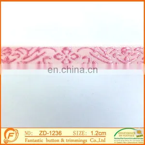 Lovely Pink Fantastic Embroidered Fashion Braid for Clothes thumbnail-1