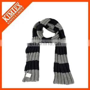 2016 Wholesale Men's Winter Knitted Scarf thumbnail-1