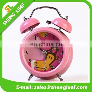 Metal Bell Ring the Alarm Clock Watch the Clock Creative Cartoon Clock thumbnail-2