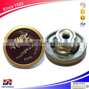 20mm High Quality Moving Metal Jeans Buttons for Jackets thumbnail-1