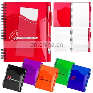Stitch Spiral Notebook Set With Pen and Wraparound Front Pockets thumbnail-1