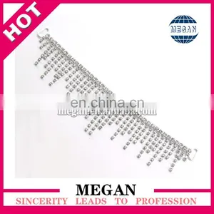 Tassel Shape Crystal Bikini Connectors Colorful Connector for Bikini thumbnail-1