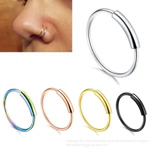 New 316 Stainless Steel Nose Studs, Nose Rings, Foreign Trade Accessories, Earring Earrings, Body Piercing Factory Direct Wholesale thumbnail-1