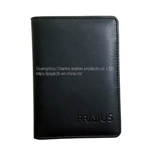 Manufacturers Custom 2019 New Open PU Leather Card ID Package Multi-function Simple Ticket Holder Passport Package thumbnail-2