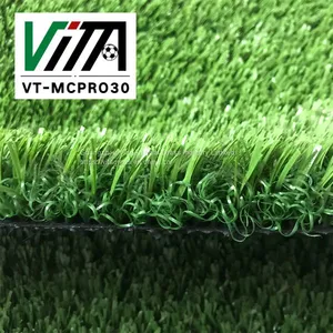 Sand-free Synthetic Turf For Indoor Soccer Fields SGS/CE/ISO9001 VT-MCPRO30 thumbnail-1