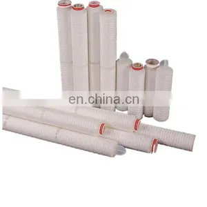 Jinhiahao 10inch Micro Pleated Filter Cartridge Industrial Filter pp Acid Water Treatment Equipment thumbnail-1