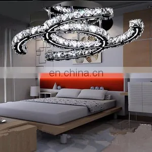 Modern Home Ceiling Light Fixture Pendant Light Led Crystal Chandeliers Lighting thumbnail-6