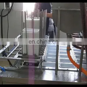 Shanghai Square Box Cup Filling Sealing Machine for Duck Blood/fast Food thumbnail-1