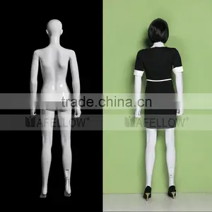 Female Egg Head Mannequin, Plastic Woman Mannequin,Abstract Manikin, Cheaper Model YKF01 thumbnail-4