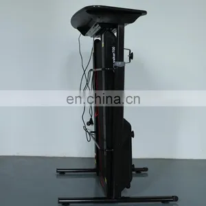 Small Walking Treadmill Treadmill for Home Use With 45cm Running Belt Wide With Electric Stand up Desk 2018 New thumbnail-4